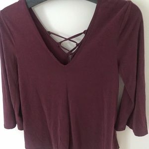 Top - plum color PERFECT for Fall